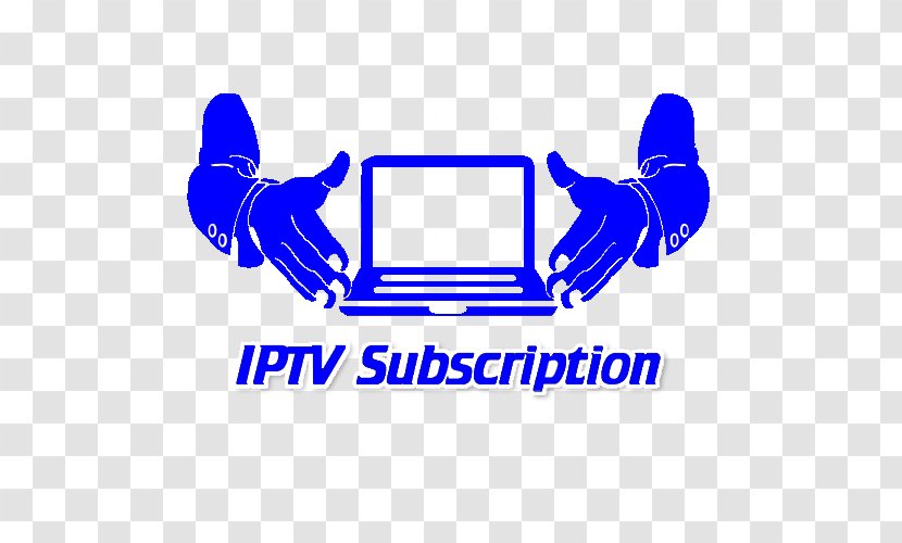 Logo IPTV Subscription Business Model Pay Television - Blue - Iptv Transparent PNG