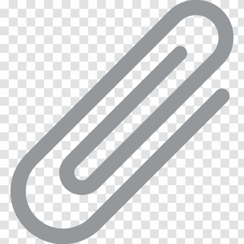 Emoji Paper Clip Mastodon SMS - Number - Paperclip Transparent PNG
