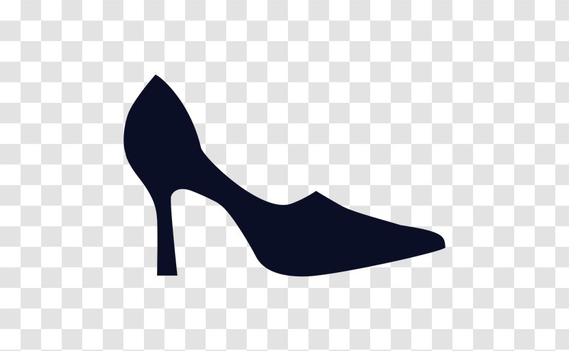 High-heeled Shoe Illustration Clothing Fashion - Court - Pumps Silhouette Transparent PNG
