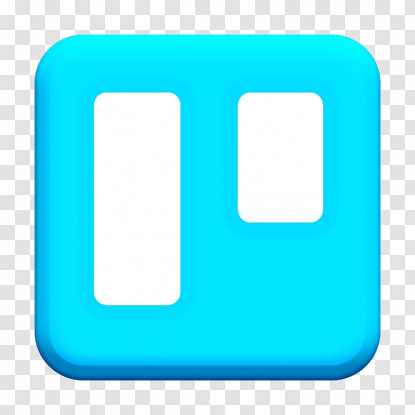 Trello Icon - Turquoise - Rectangle Material Property Transparent PNG