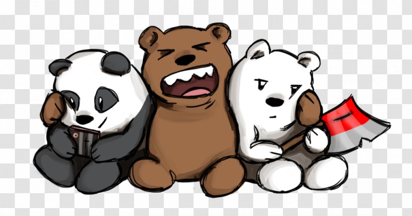 Polar Bear Giant Panda Drawing We Bare Bears - Silhouette - Season 3Bear Transparent PNG