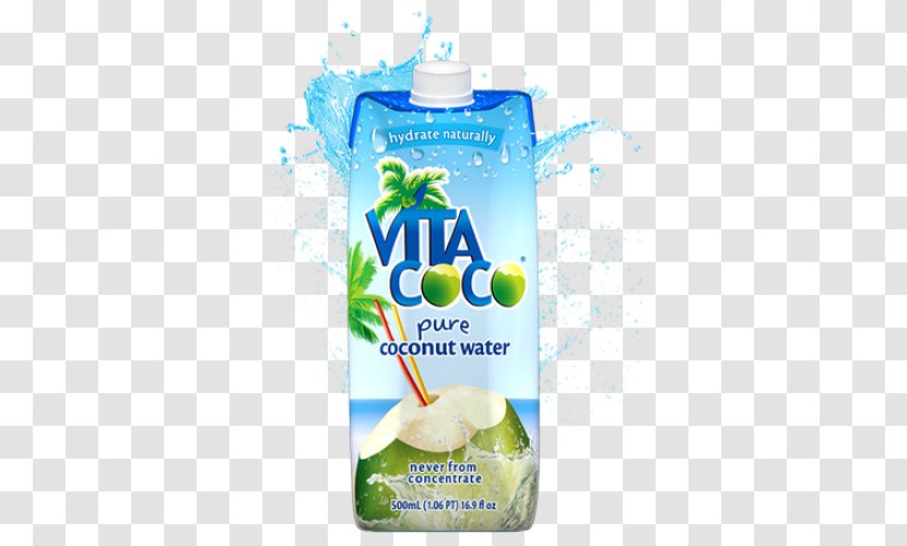 Coconut Water Juice Vita Coco Beverages - Drink Transparent PNG