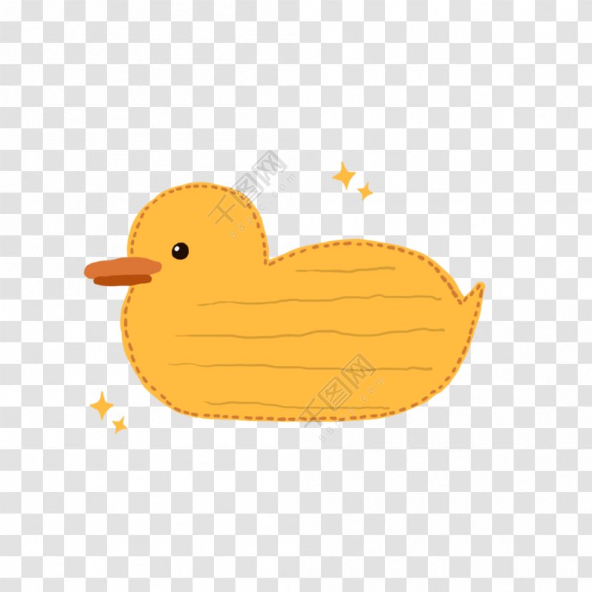Duck Drawing Illustration Image Clip Art - Color - Border Transparent PNG