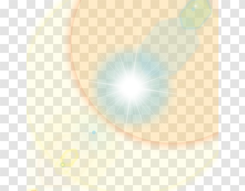 Light Circle Angle Yellow Sky - Glow Transparent PNG