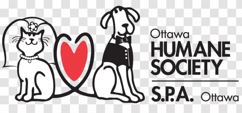 Ottawa Humane Society Dog Canadian Federation Of Societies - Cartoon - Dedicate Transparent PNG