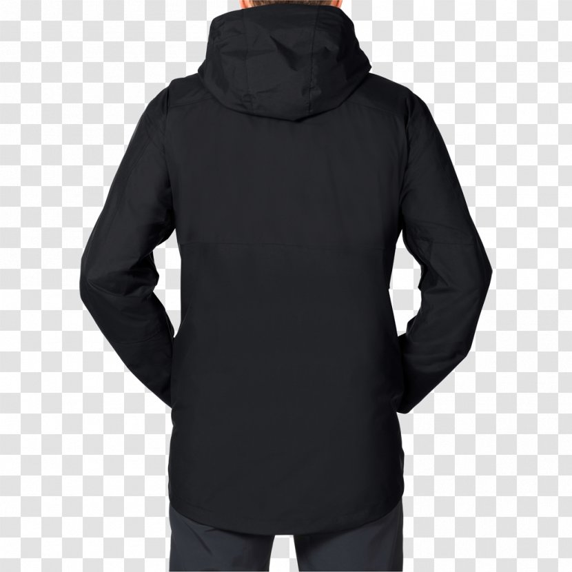 Hoodie Jacket Amazon.com Zipper - Black Transparent PNG