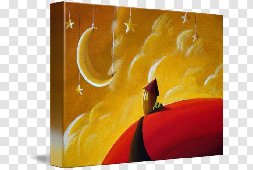Visual Arts Still Life Acrylic Paint - Yellow - Goodnight Moon Transparent PNG