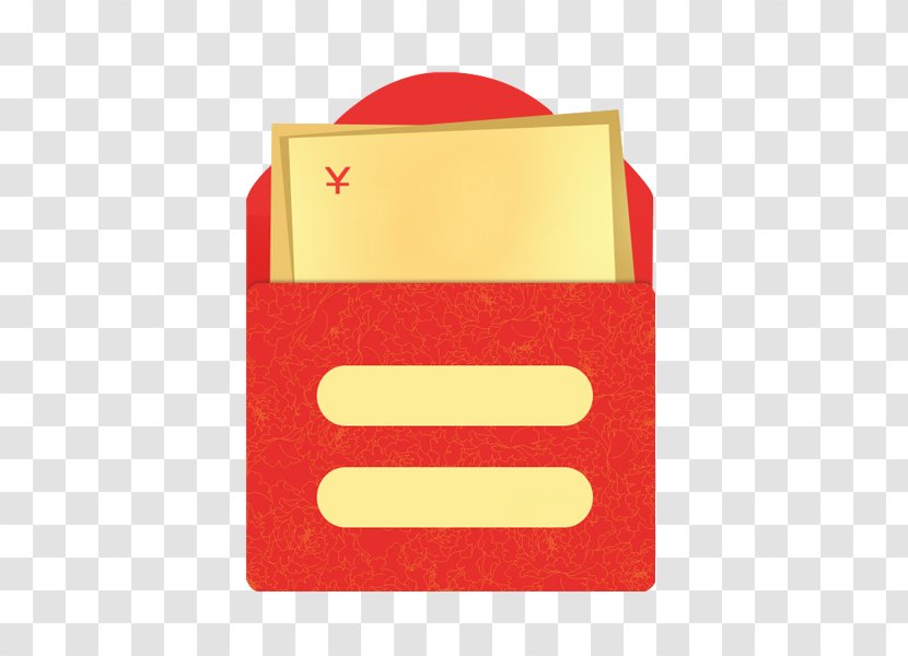Red Envelope Chinese New Year Discounts And Allowances Coupon - Goods - Simple Transparent PNG
