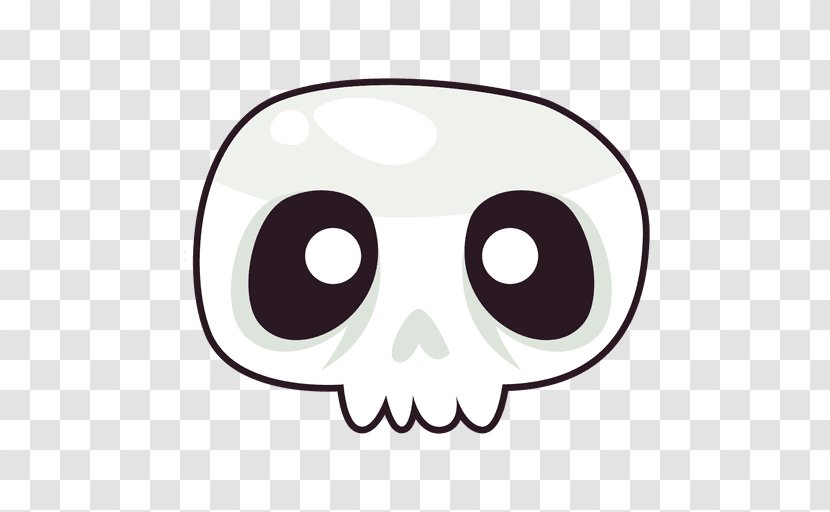 Clip Art Skull Cartoon Mask - Head Transparent PNG