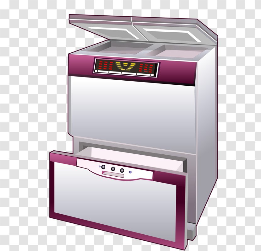 Euclidean Vector Home Appliance - Refrigerator - Automation Transparent PNG