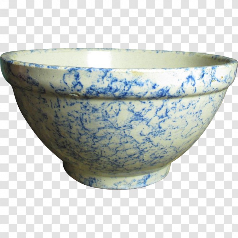 Bowl Blue And White Pottery Ceramic Tableware - Antique - Porcelain Transparent PNG