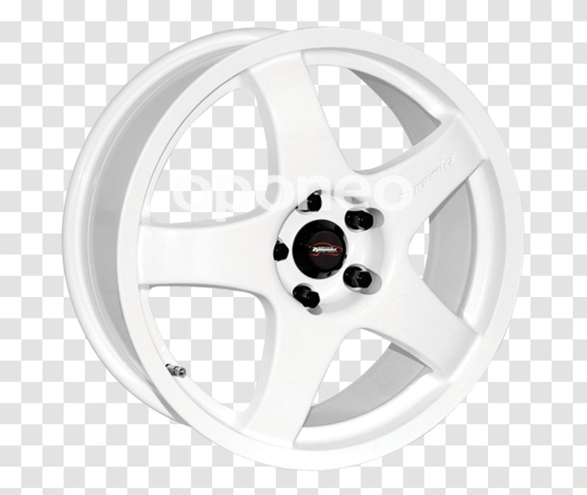 Alloy Wheel Racing Spoke Car - 14624 Transparent PNG