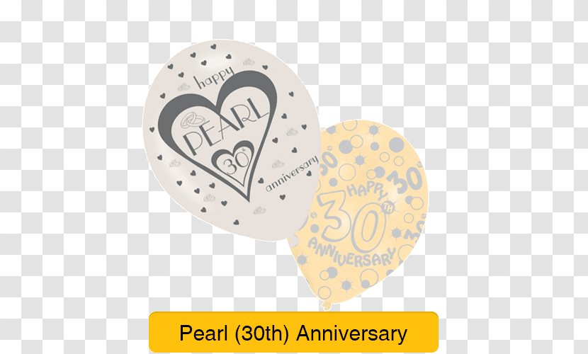 Wedding Anniversary Balloon Party - Ruby Transparent PNG
