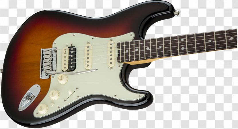 Elite Stratocaster Fender Musical Instruments Corporation Sunburst Guitar Transparent PNG