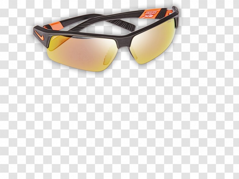 Sunglasses Cartoon - Eye Glass Accessory - Orange Transparent PNG