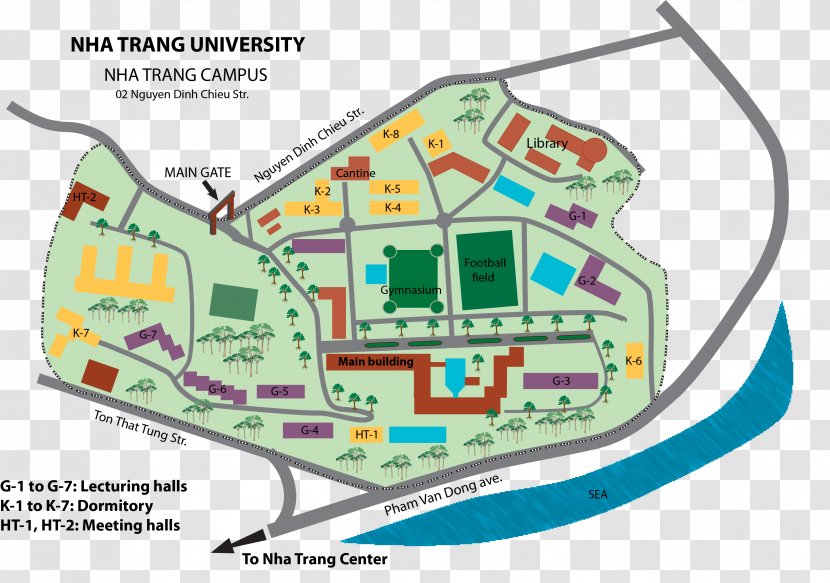 Nha Trang University School College École Nationale Supérieure De Biologie Appliquée à La Nutrition Et L'Alimentation - Residential Area Transparent PNG