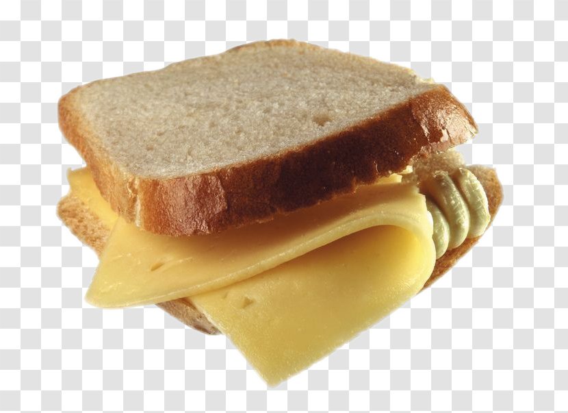 Cheese Sandwich Butterbrot Bread - Cheddar Transparent PNG