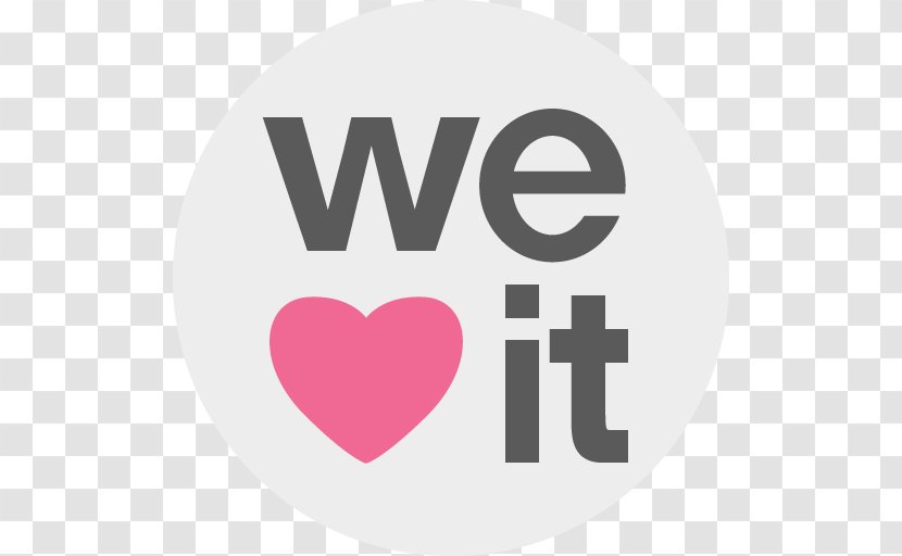 Social Media We Heart It Logo - Smile Transparent PNG