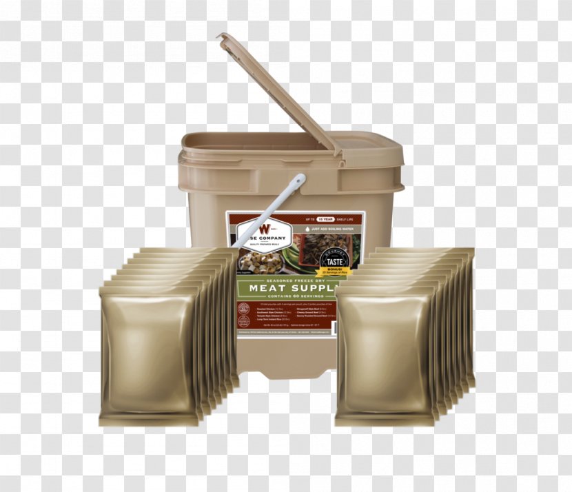 Beef Stroganoff Dried Meat Food Storage Breakfast - Mushroom Sauce - Rice Bucket Transparent PNG