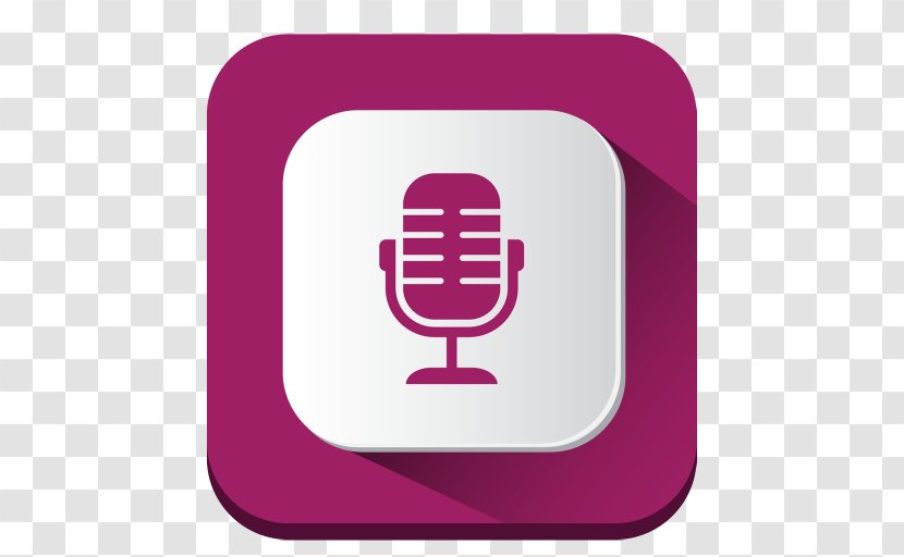 Microphone - Button - Pink Transparent PNG