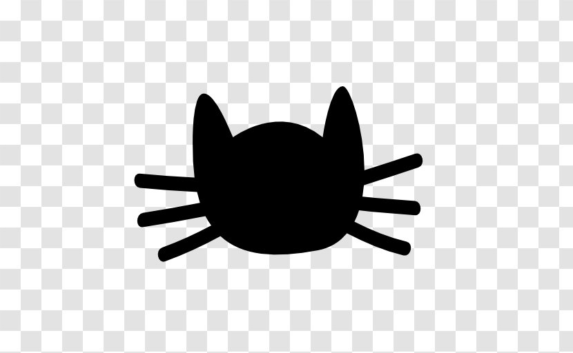 Cat Kitten Silhouette Clip Art - Black Transparent PNG