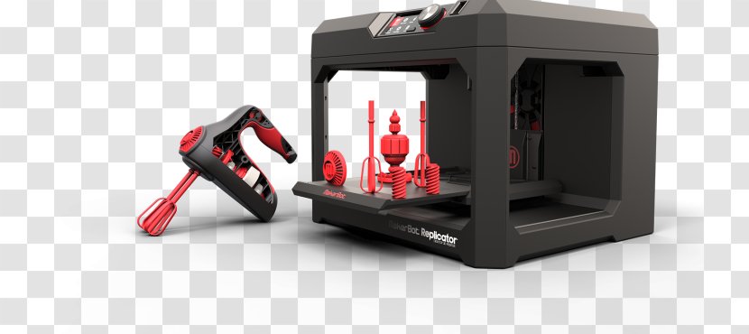 3D Printing MakerBot Printers - 3d Computer Graphics - Printer Transparent PNG