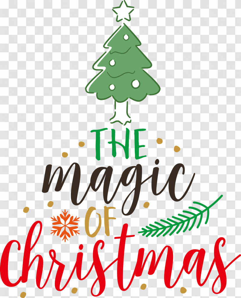 The Magic Of Christmas Christmas Tree Transparent PNG