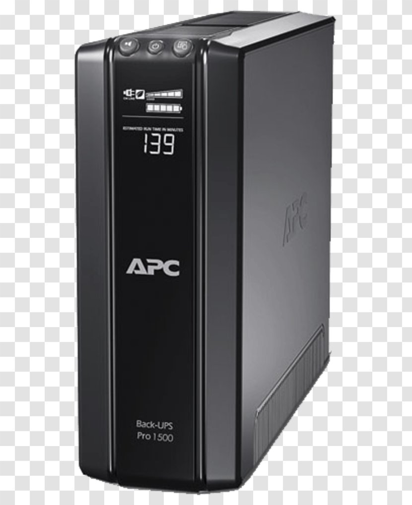 APC By Schneider Electric Back-UPS Pro 1200 720.00 UPS Volt-ampere ES 400 - Electronics - 240 WattLead AcidComputer Transparent PNG