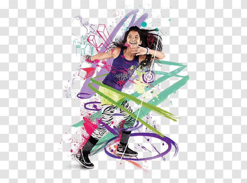 Zumba Kids Dance Physical Fitness Fitness: World Party - Flower - Child Transparent PNG