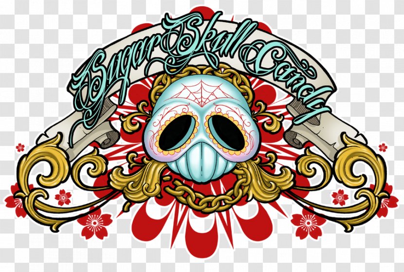 Calavera Skull Logo Clip Art - Tattoo - Free Designs To Print Transparent PNG