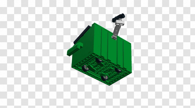 Lego Ideas The Group Rubbish Bins & Waste Paper Baskets - Grass - Garbage Collection Station Transparent PNG