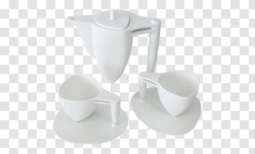 Coffee Cup Kettle Saucer Porcelain Mug - Ceramic - Camellia Sinensis Transparent PNG