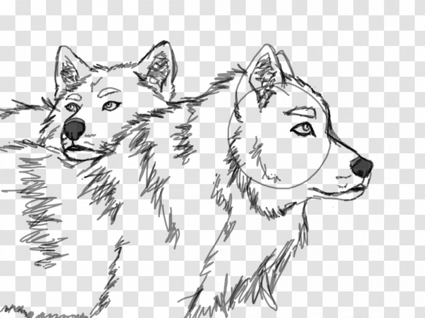 Dog Breed Snout Whiskers Sketch - Like Mammal - Wolf Transparent PNG