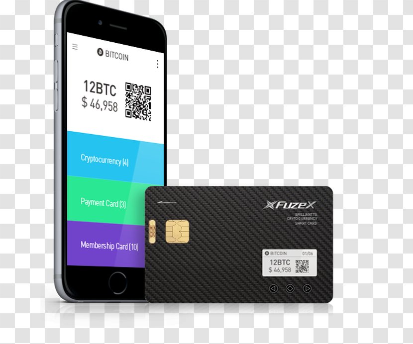 Smartphone Cryptocurrency FuzeX Credit Card Money Transparent PNG