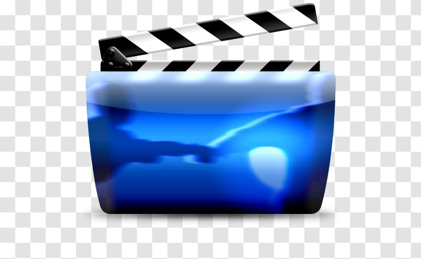 Film Download - Electric Blue - Movie Icon Transparent PNG