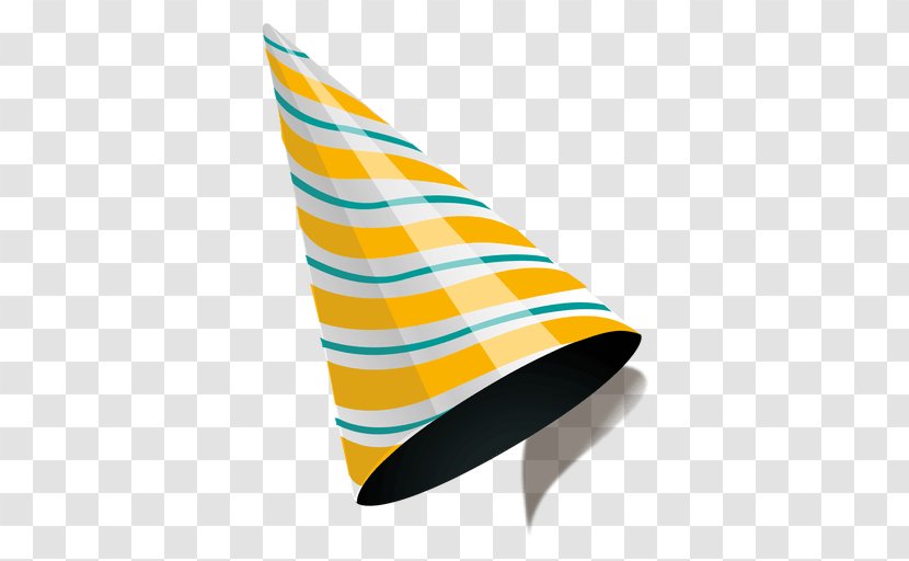 Party Hat Cap - Stripe Transparent PNG
