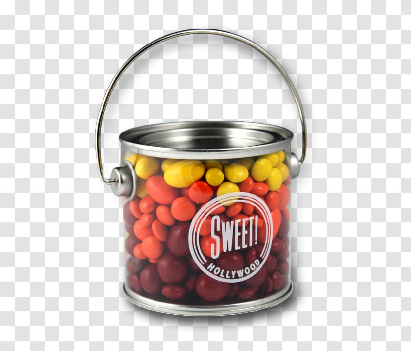 Plastic Sweet & Snacks Expo Disposable Bucket - Food - Paint Mockup Transparent PNG