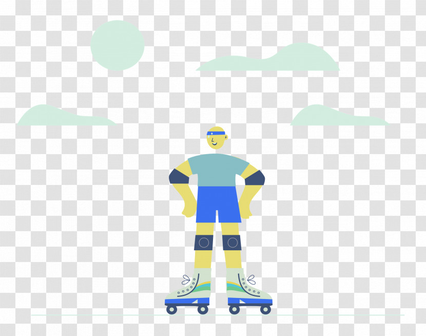 Roller Skating Sports Outdoor Transparent PNG