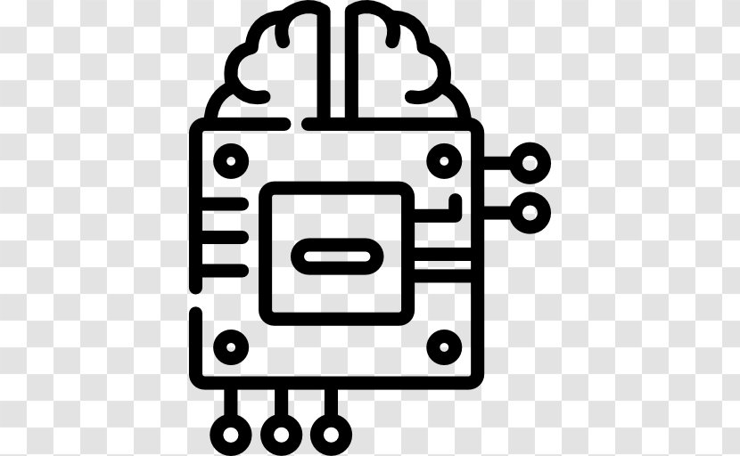 Artificial Intelligence Technology - Black And White Transparent PNG