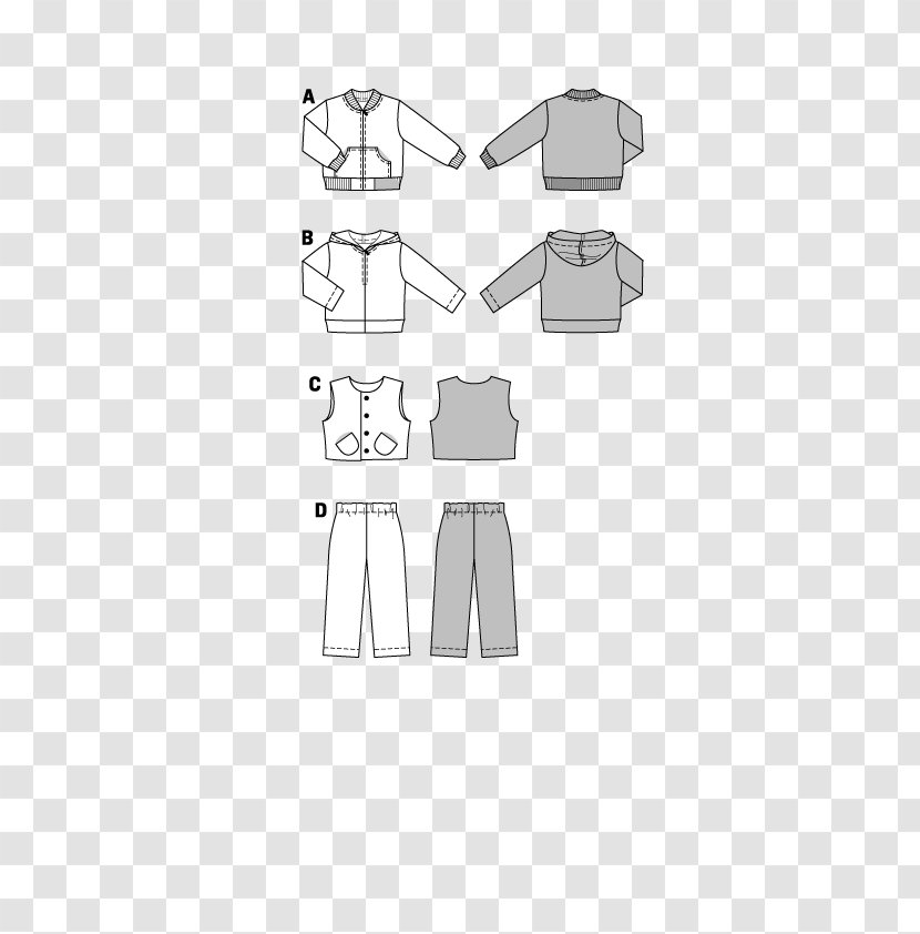 Tracksuit Burda Style Simplicity Pattern Fashion - Pants - Sewing Supplies Transparent PNG