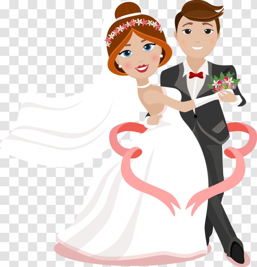 Wedding Invitation Bridegroom - Frame - The Bride And Groom Dance Transparent PNG