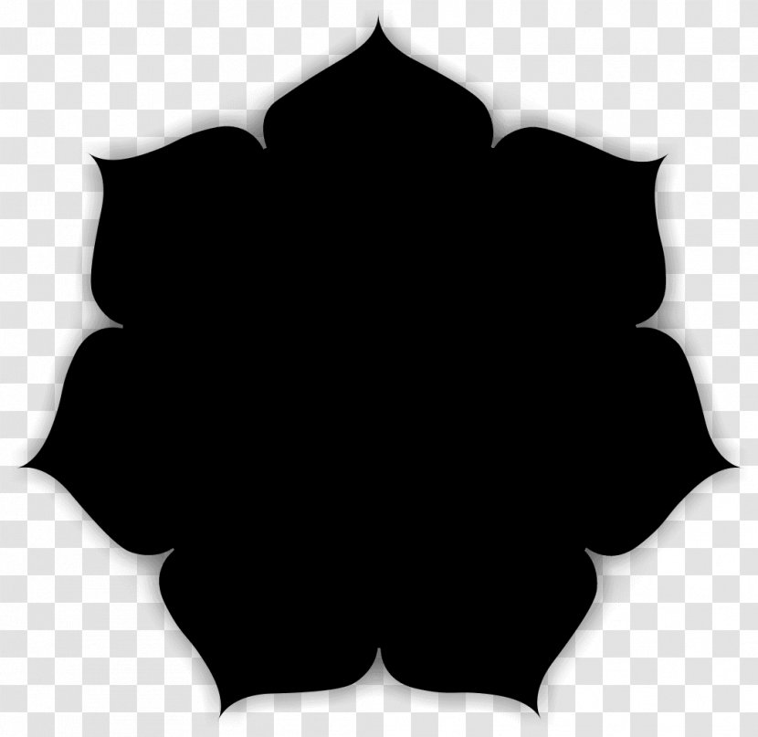 Leaf Silhouette Flower Tree Black M - Logo - Holly Transparent PNG