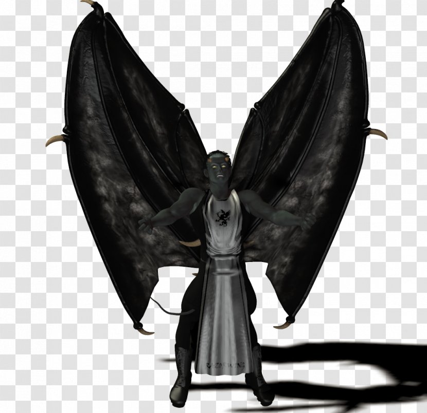 Author Grey Legendary Creature Black White - Insect - Neon Wings Transparent PNG