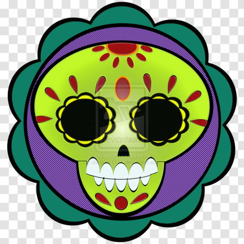 Calavera Skull Day Of The Dead Mexican Cuisine Kavaii - Desert Transparent PNG