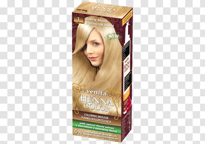 Hair Coloring Blond Henna Cosmetics - Care Transparent PNG