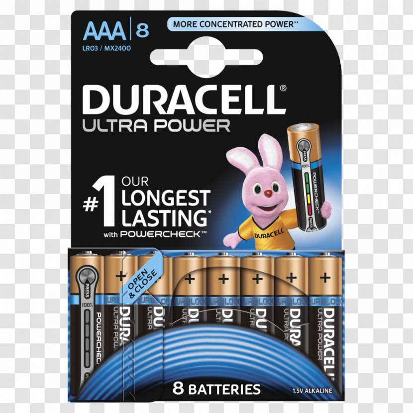 Duracell AAA Battery Alkaline Electric - Energizer - Certificate Psd Transparent PNG