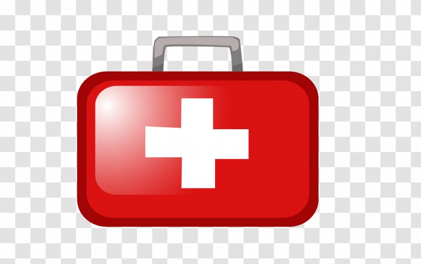 First Aid Kit - Vector Red Cross Head Transparent PNG