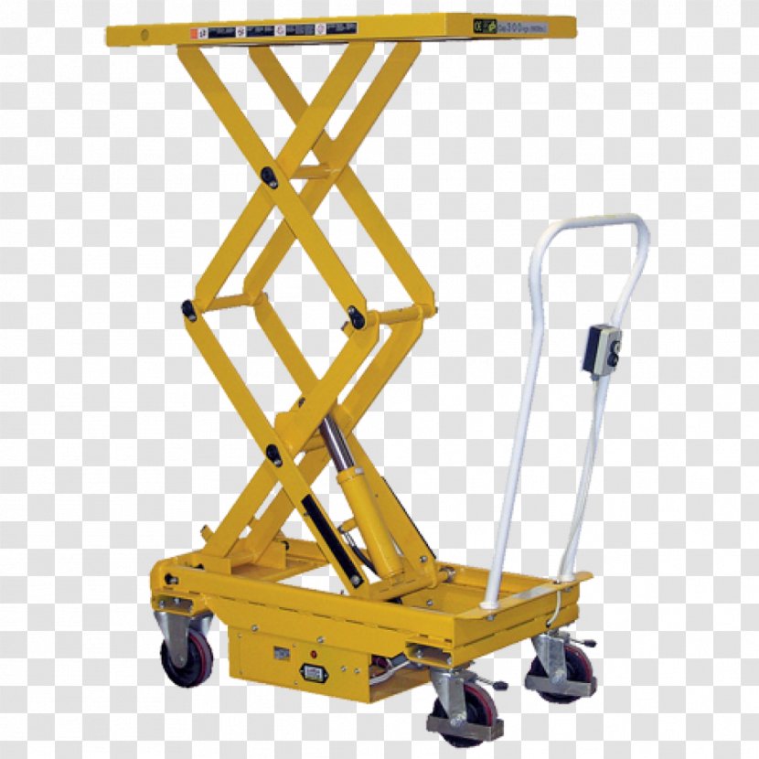Lift Table Aerial Work Platform Hydraulics Pallet Jack Forklift - Machine - Indoff Material Handling Transparent PNG