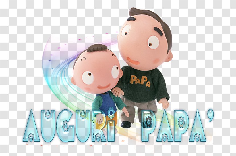 Father Child - Cartoon - Festa Del Papa Transparent PNG
