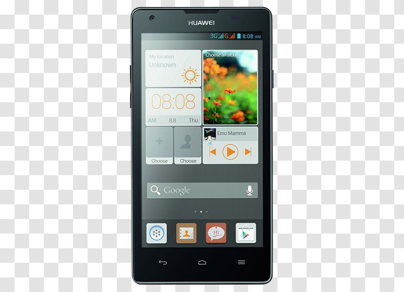 Huawei Ascend Y300 华为 Android - Communication Device Transparent PNG